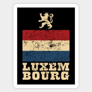 Flag of Luxembourg Magnet